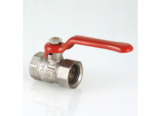 Кран шаровой латунный Valtec Compact 3/4 ВР x 3/4 ВР ручка рычаг VT.090.N.05