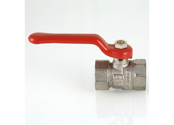 Кран шаровой латунный Valtec Compact 3/4 ВР x 3/4 ВР ручка рычаг VT.090.N.05