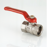 Кран шаровой латунный Valtec Compact 3/4 ВР x 3/4 ВР ручка рычаг VT.090.N.05
