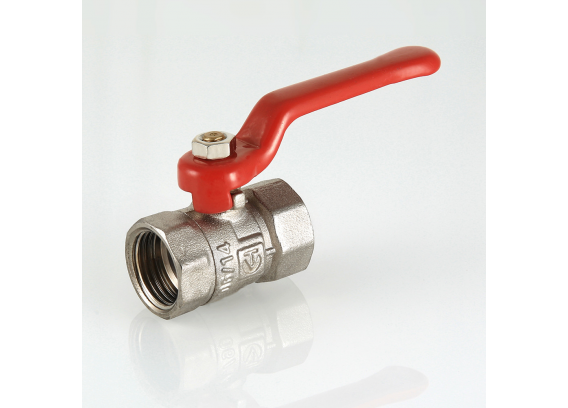 Кран шаровой латунный Valtec Compact 3/4 ВР x 3/4 ВР ручка рычаг VT.090.N.05