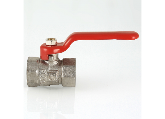 Кран шаровой латунный Valtec Compact 3/4 ВР x 3/4 ВР ручка рычаг VT.090.N.05