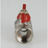 Кран шаровой латунный Valtec Compact 1/2 ВР x 1/2 ВР ручка бабочка VT.092.N.04