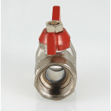 Кран шаровой латунный Valtec Compact 1/2 ВР x 1/2 ВР ручка бабочка VT.092.N.04