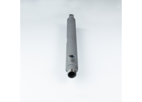 Коллектор распределительный Valtec из стали, 1" x 1/2" на 9 контуров, ДУ40, с межосевым расстоянием (100 мм) VTc.510.BS.SG40060409