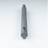 Коллектор распределительный Valtec из стали, 1" x 1/2" на 9 контуров, ДУ40, с межосевым расстоянием (100 мм) VTc.510.BS.SG40060409