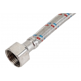 Гибкая подводка для воды Valtec гайка–штуцер, 1/2 x 40 см, с ниппелем из нержавеющей стали VTf.002.IS.0404040