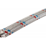 Гибкая подводка для воды Valtec гайка–штуцер, 1/2 x 40 см, с ниппелем из нержавеющей стали VTf.002.IS.0404040
