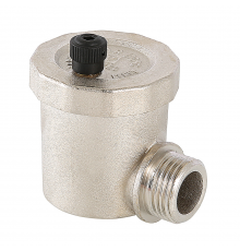 Автоматический воздухоотводчик Valtec угловой, выпуск сверху 1/2" VT.502.NA.04