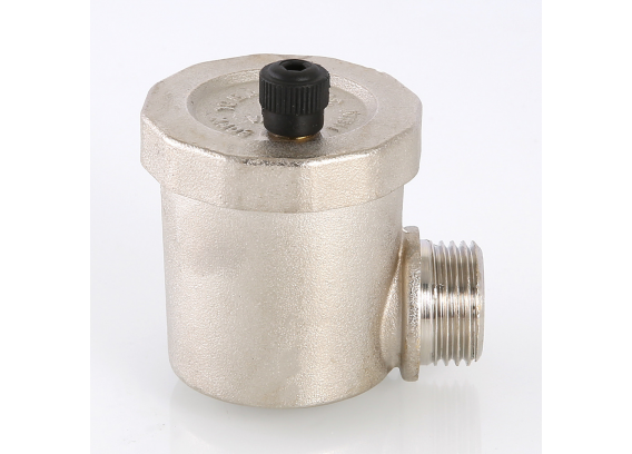 Автоматический воздухоотводчик Valtec угловой, выпуск сверху 1/2" VT.502.NA.04
