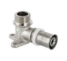 Пресс-водорозетка с креплением Valtec 16 мм. x 1/2" с наружной резьбой VTm.255.N.001604