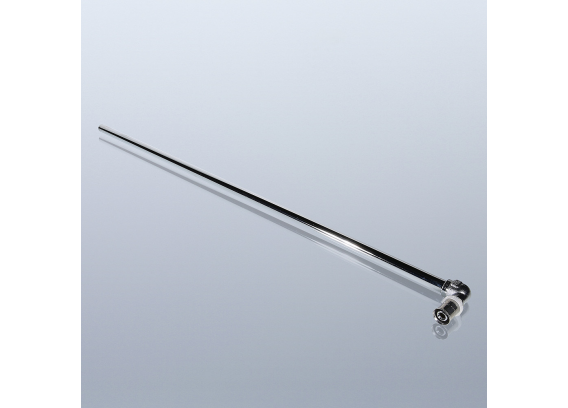 Пресс-угольник Valtec 20 мм. с хромированной трубкой, прямой, (30 см) VTm.281.PN.002015