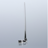 Пресс-угольник Valtec 20 мм. с хромированной трубкой, прямой, (30 см) VTm.281.PN.002015