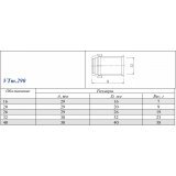 Пресс-гильза для фитинга Valtec 32 мм. VTm.290.N.000032