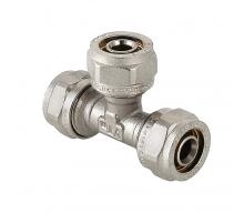 Обжимной тройник Valtec 20 мм. x 26 мм. x 20 мм. переходной VTm.331.N.202620