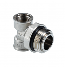 Тройник коллекторный Valtec 1" х 1/2" х 1/2" с вращающимся штуцером VTc.630.N.0604