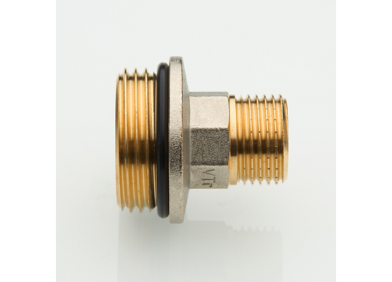 Ниппель коллекторный Valtec 1 1/2" х 1" под О-образный уплотнитель VTr.601.N.0806