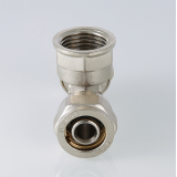 Обжимной тройник Valtec 16 мм. x 1/2" с внутренней резьбой VTm.332.N.160416