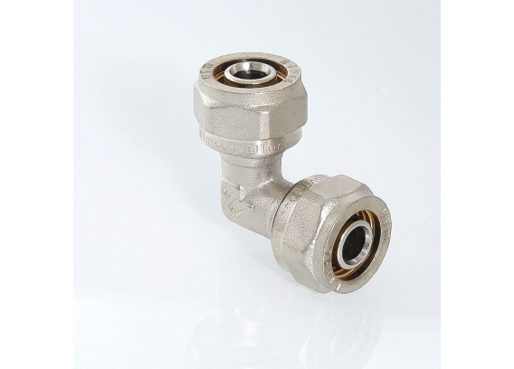 Обжимной угольник Valtec 16 мм. равнопроходной VTm.351.N.001616