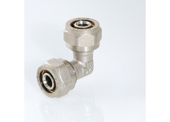 Обжимной угольник Valtec 16 мм. равнопроходной VTm.351.N.001616