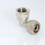 Обжимной угольник Valtec 26 мм. x 3/4" с внутренней резьбой VTm.352.N.002605