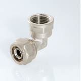 Обжимной угольник Valtec 26 мм. x 3/4" с внутренней резьбой VTm.352.N.002605