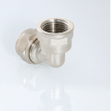 Обжимной угольник Valtec 26 мм. x 3/4" с внутренней резьбой VTm.352.N.002605