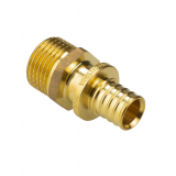 Надвижной аксиальный соединитель Valtec 20 (2,8) мм. x 3/4" с наружной резьбой VTm.401.G.002005