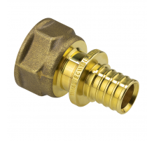 Надвижной аксиальный соединитель Valtec 20 (2,8) мм. x 3/4" с внутренней резьбой VTm.402.G.002005