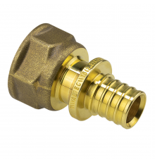 Надвижной аксиальный соединитель Valtec 20 (2,8) мм. x 3/4" с внутренней резьбой VTm.402.G.002005