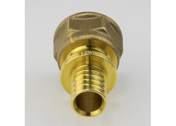 Надвижной аксиальный соединитель Valtec 20 (2,8) мм. x 3/4" с внутренней резьбой VTm.402.G.002005