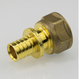 Надвижной аксиальный соединитель Valtec 20 (2,8) мм. x 3/4" с внутренней резьбой VTm.402.G.002005