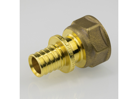 Надвижной аксиальный соединитель Valtec 20 (2,8) мм. x 3/4" с внутренней резьбой VTm.402.G.002005