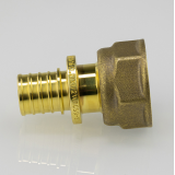 Надвижной аксиальный соединитель Valtec 20 (2,8) мм. x 3/4" с внутренней резьбой VTm.402.G.002005