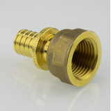 Надвижной аксиальный соединитель Valtec 20 (2,8) мм. x 3/4" с внутренней резьбой VTm.402.G.002005