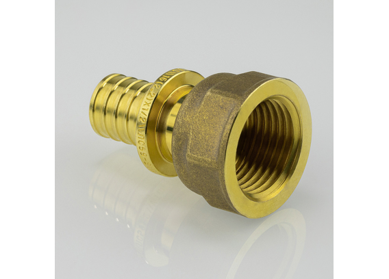 Надвижной аксиальный соединитель Valtec 20 (2,8) мм. x 3/4" с внутренней резьбой VTm.402.G.002005