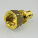 Надвижной аксиальный соединитель Valtec 20 (2,8) мм. x 3/4" с внутренней резьбой VTm.402.G.002005