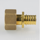 Надвижной аксиальный соединитель Valtec 16 (2,2) мм. x 3/4" с накидной гайкой VTm.422.G.001605