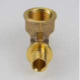 Надвижной аксиальный тройник Valtec 16 (2,2) мм. x 1/2" x 16 (2,2) мм. с внутренней резьбой VTm.432.G.160416
