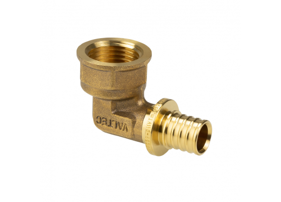 Надвижной аксиальный угольник Valtec 20 (2,8) мм. x 1/2" с внутренней резьбой VTm.452.G.002004