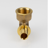 Надвижной аксиальный угольник Valtec 20 (2,8) мм. x 1/2" с внутренней резьбой VTm.452.G.002004