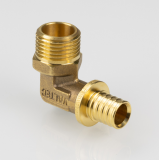 Надвижной аксиальный угольник Valtec 16 (2,2) мм. x 1/2" с наружной резьбой VTm.453.G.001604