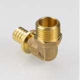 Надвижной аксиальный угольник Valtec 16 (2,2) мм. x 1/2" с наружной резьбой VTm.453.G.001604