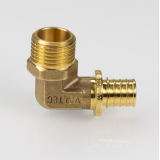 Надвижной аксиальный угольник Valtec 16 (2,2) мм. x 1/2" с наружной резьбой VTm.453.G.001604