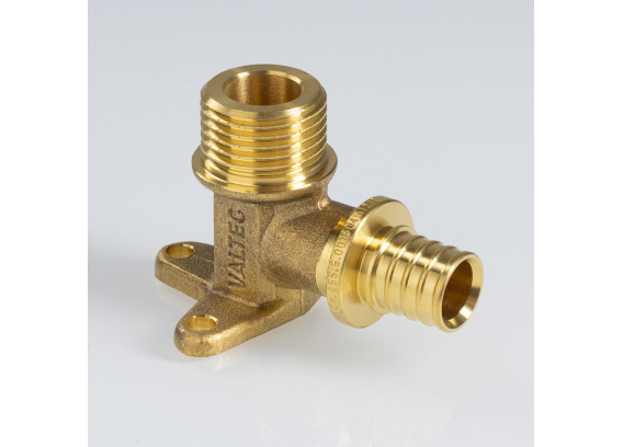 Надвижная аксиальная водорозетка Valtec 16 (2,2) мм. x 1/2" с наружной резьбой VTm.455.G.001604