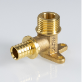 Надвижная аксиальная водорозетка Valtec 16 (2,2) мм. x 1/2" с наружной резьбой VTm.455.G.001604