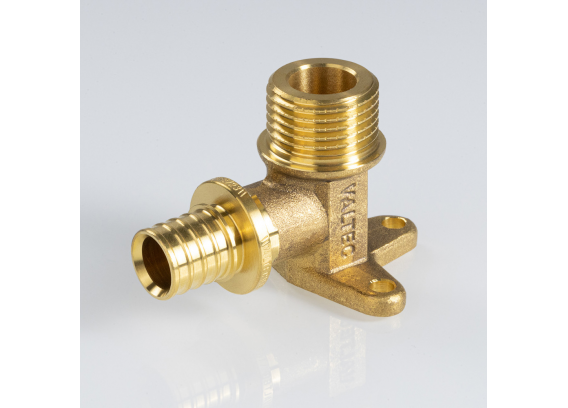 Надвижная аксиальная водорозетка Valtec 16 (2,2) мм. x 1/2" с наружной резьбой VTm.455.G.001604