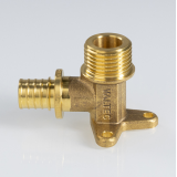 Надвижная аксиальная водорозетка Valtec 16 (2,2) мм. x 1/2" с наружной резьбой VTm.455.G.001604