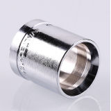Надвижная аксиальная гильза Valtec 16 (2,2) мм. хромированная VTm.400.BC.001622