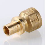 Надвижной аксиальный соединитель Valtec 25 (3,5) мм. x 1/2" с внутренней резьбой VTm.402.BG.002504