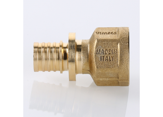 Надвижной аксиальный соединитель Valtec 25 (3,5) мм. x 1/2" с внутренней резьбой VTm.402.BG.002504